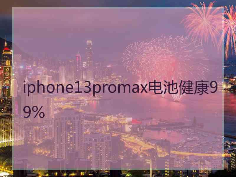 iphone13promax电池健康99%