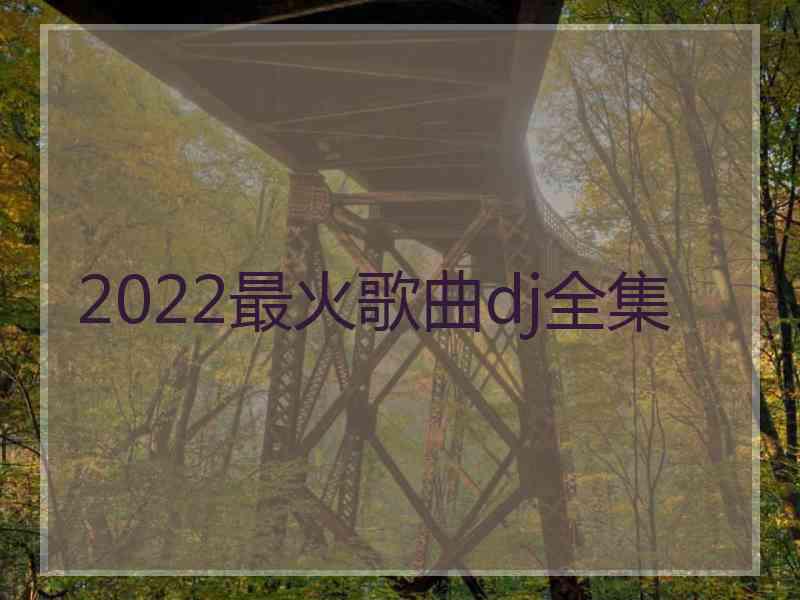 2022最火歌曲dj全集