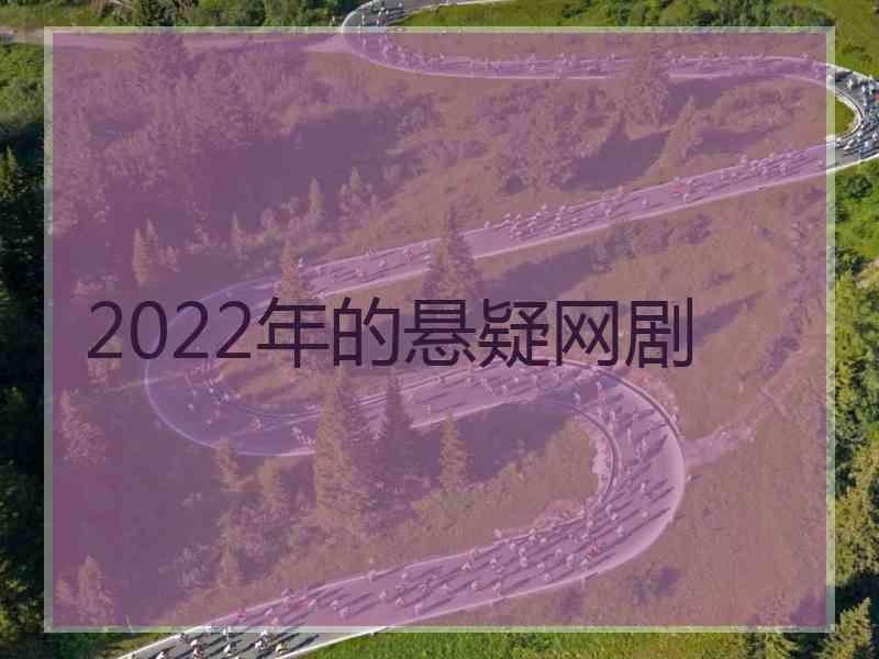 2022年的悬疑网剧