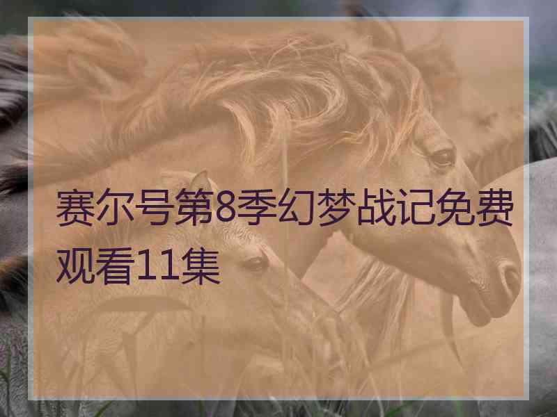 赛尔号第8季幻梦战记免费观看11集