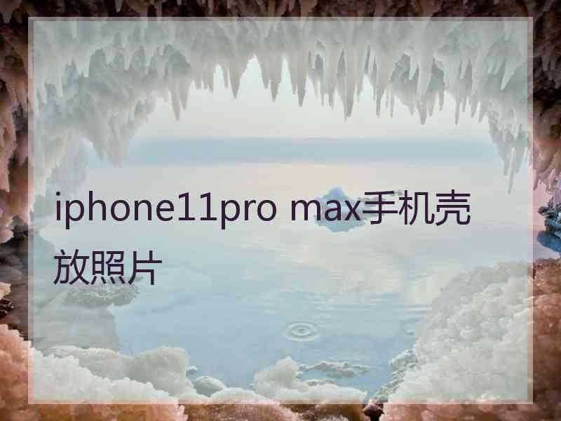 iphone11pro max手机壳放照片