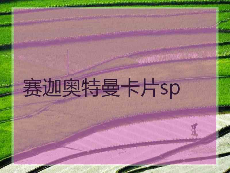 赛迦奥特曼卡片sp