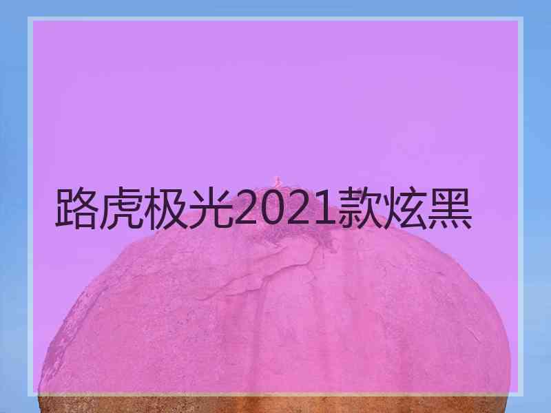 路虎极光2021款炫黑