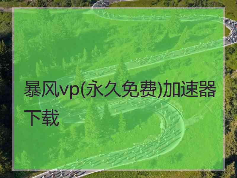 暴风vp(永久免费)加速器下载