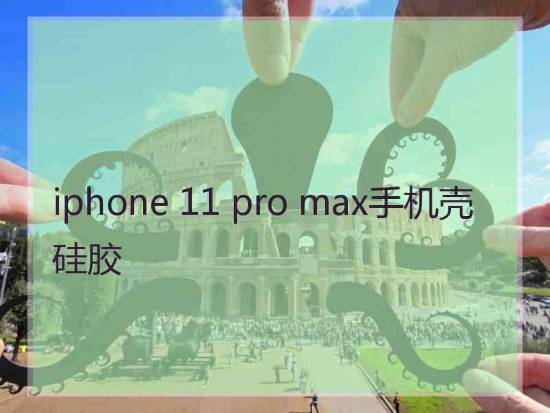 iphone 11 pro max手机壳硅胶