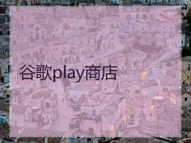 谷歌play商店