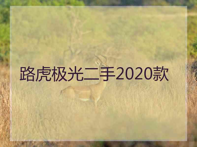 路虎极光二手2020款