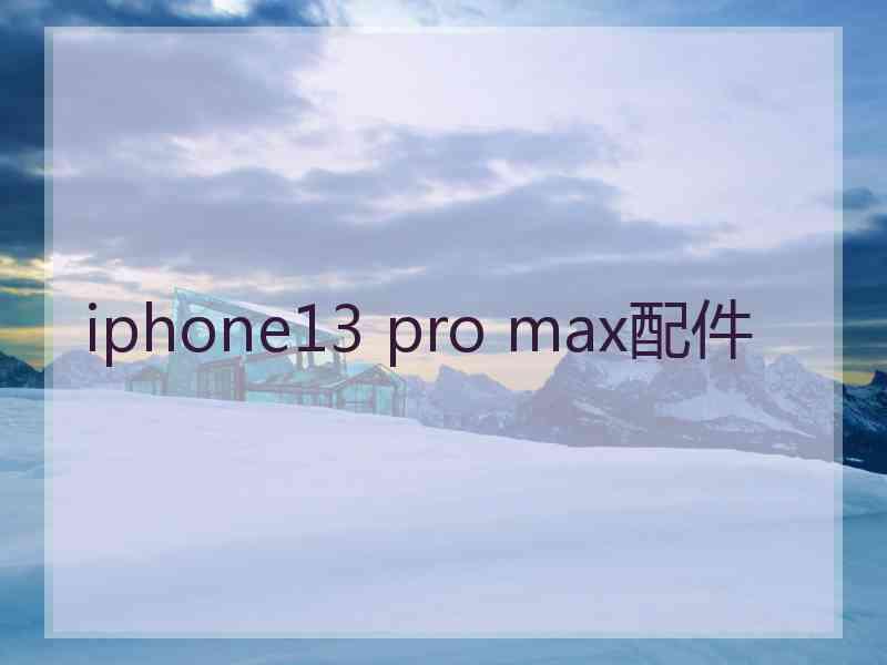 iphone13 pro max配件