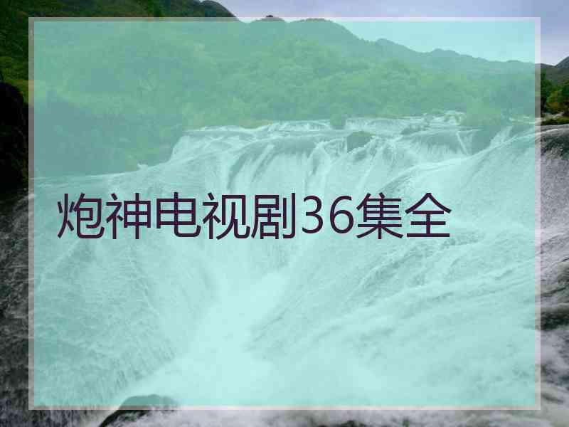 炮神电视剧36集全