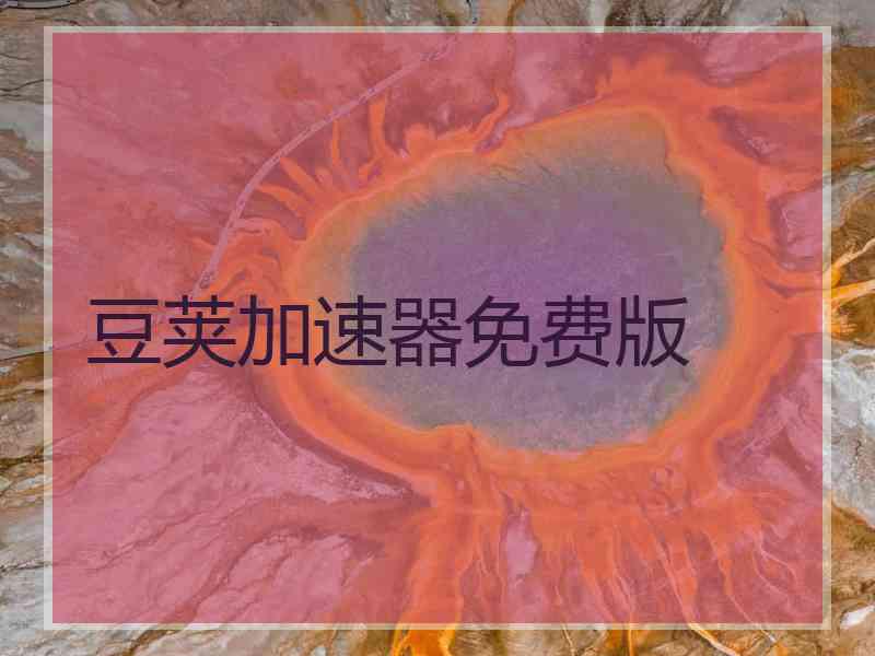 豆荚加速器免费版