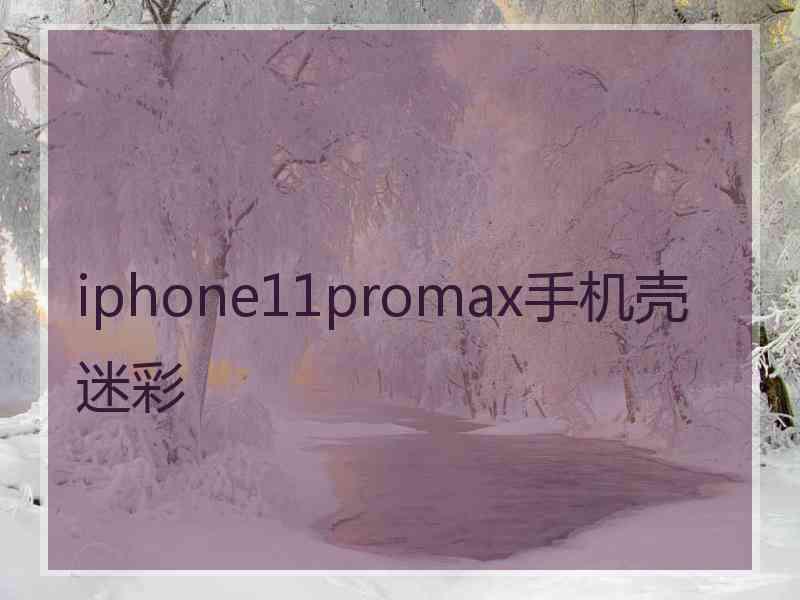 iphone11promax手机壳迷彩